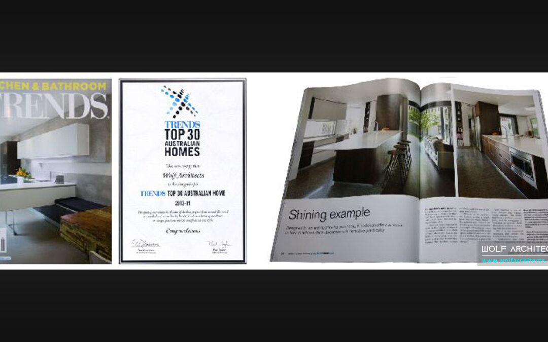 Trends Magazine Top 30 Australian Homes