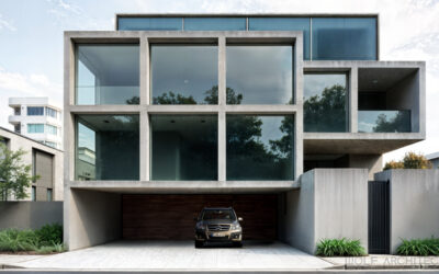 A Cube building