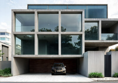 A Cube building